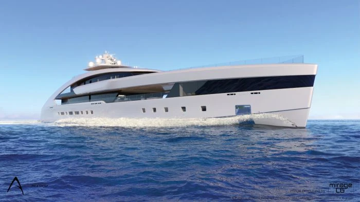 The A Group’s Newest Superyacht Concept, Comète