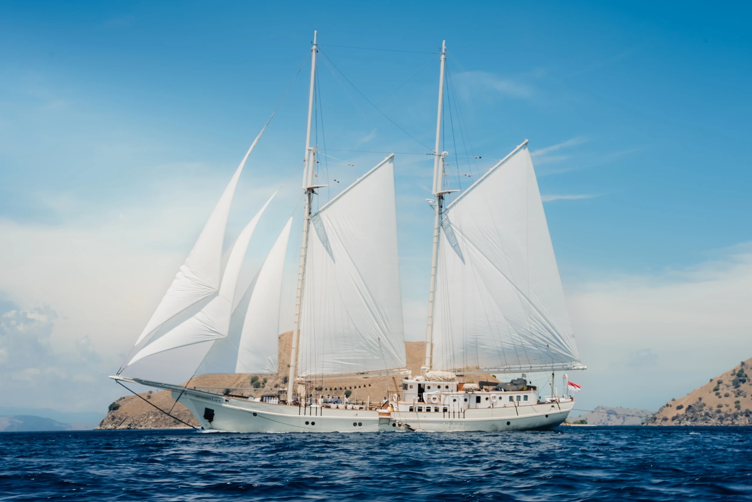 This Luxury Sailing Yacht Is the Best Way to Explore Indonesia’s Hidden Islands